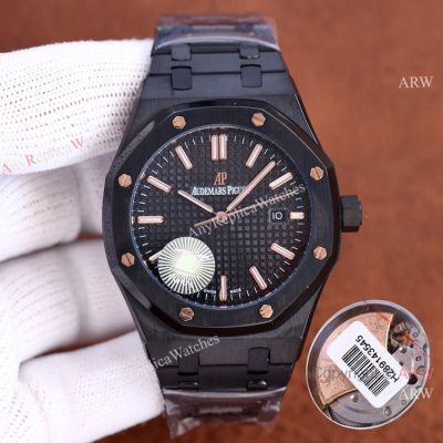 Swiss Quality Audemars Piguet Royal Oak 77350CE Black Watch Citizen 8215 Movement